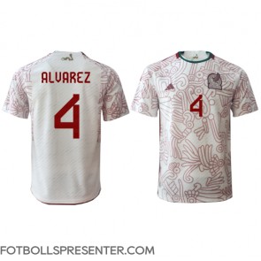 Mexiko Edson Alvarez #4 Borta Matchtröja VM 2022 Kortärmad